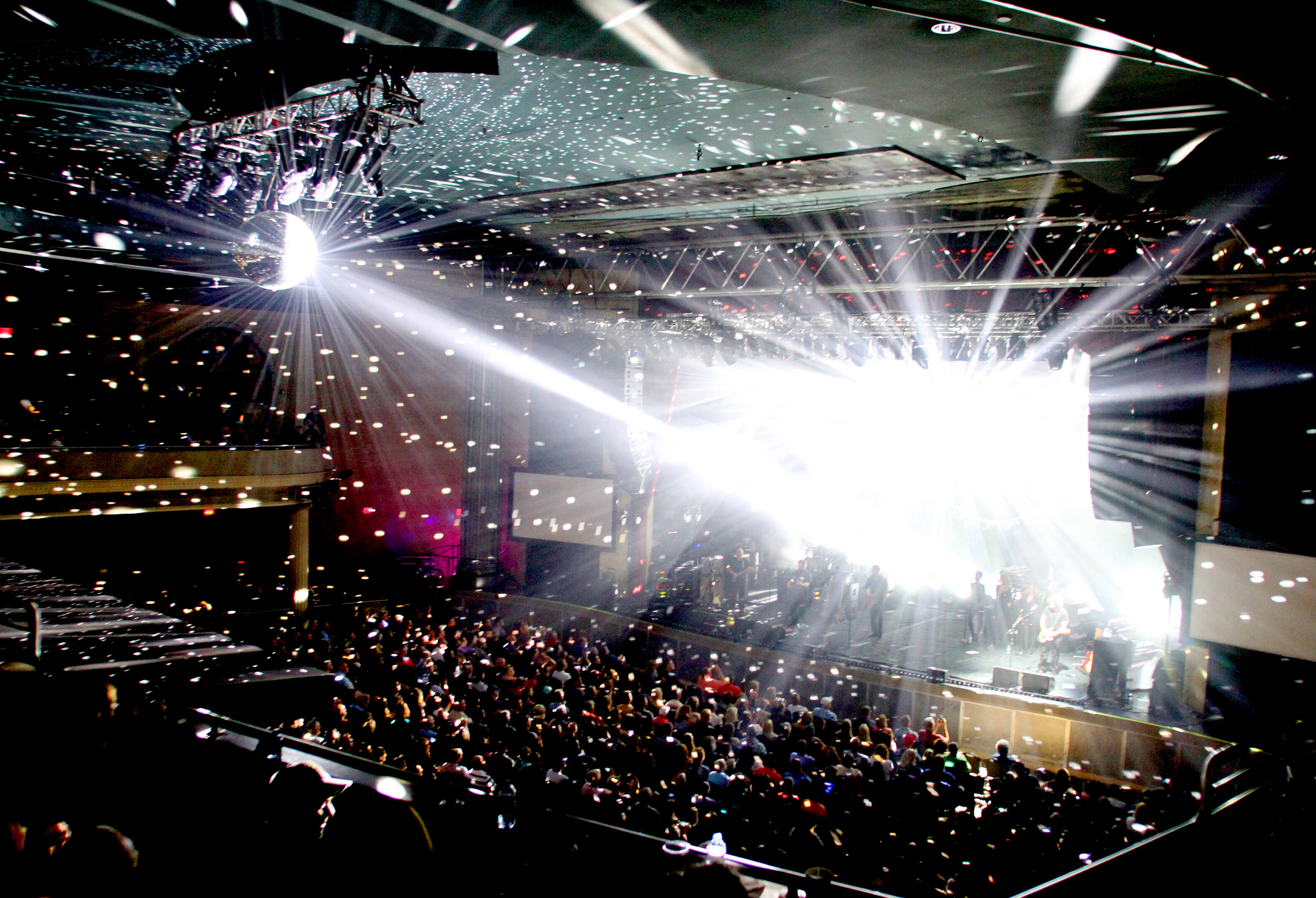 Velvet Revolver performing on stage