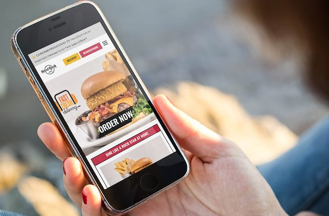 Order food to go on any device