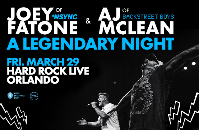 Joey Fatone and AJ McLean: A Legendary Night
