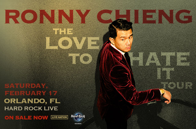 Ronny Chieng Tour 2025 promotional image